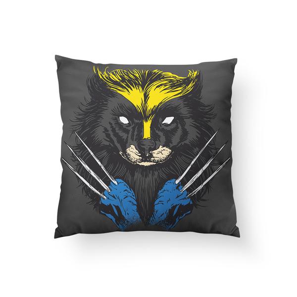 Wolverine Throw Pillow