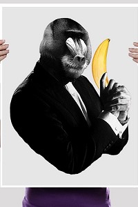 Banana Bond Poster 