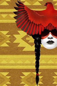 Cardinal Warrior Stretched Canvas 