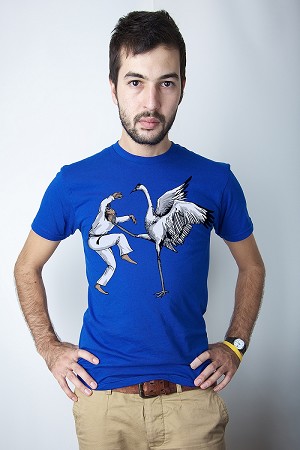 Men's Karate Crane Tee