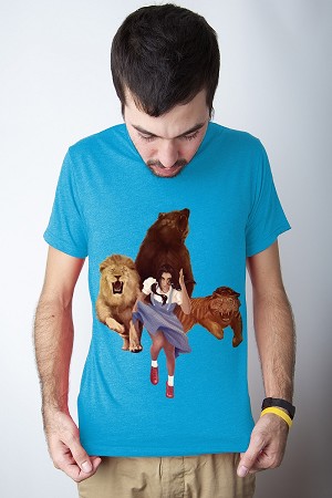 Men's Lion Tiger Bear OH F$%& Tee