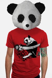 Men's Panda Bitchslap (Red)