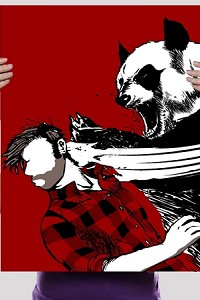 Panda Bitchslap Poster