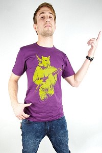Men’s Rhino Hunter Tee Eggplant