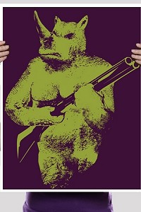 Rhino Hunter Poster