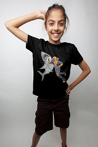 Shark Punch Kids Tee 