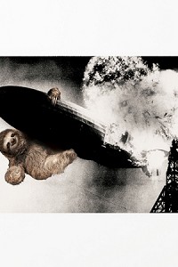 Slothzilla pt 3 Hindenburg (3 Pack) Stationary Cards 