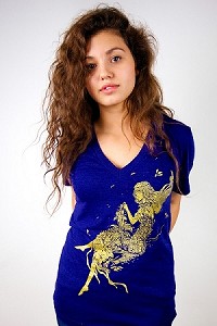 Women’s Natural Beauty Deep V-Neck 